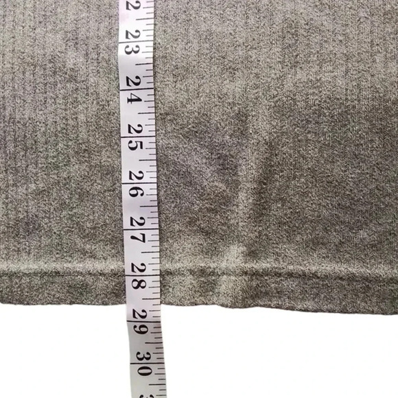 J. Ferrar Men’s Size XL Grey Ribbed Short Sleeve Crewneck Shirt - Picture 7 of 10